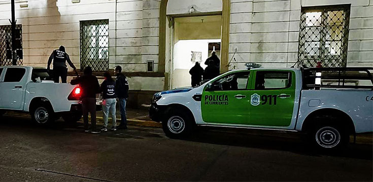 Dos personas detenidas por disturbios en la vía pública durante el fin de semana