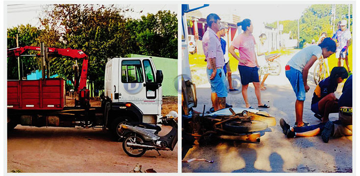 Grave accidente en Barrio Noroeste deja varios heridos y moviliza a la comunidad para colaborar con la familia afectada